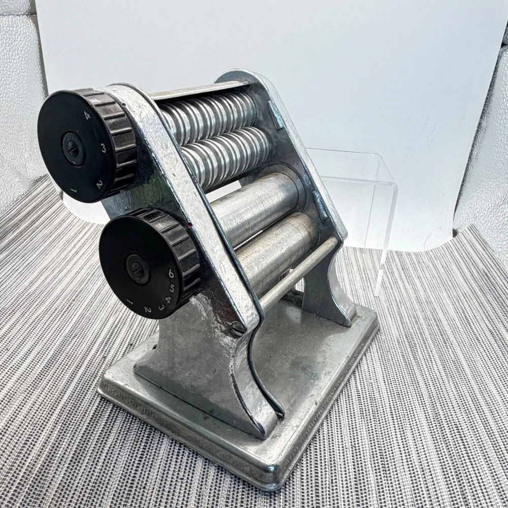 Vintage Columbus Italy Pasta Roller‎ 12256 Modello e Marchio Depositati No Crank